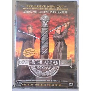 VINTAGE Highlander Endgame Season 5 DVD Sealed Limited Edition‎ w/ COA USA Made